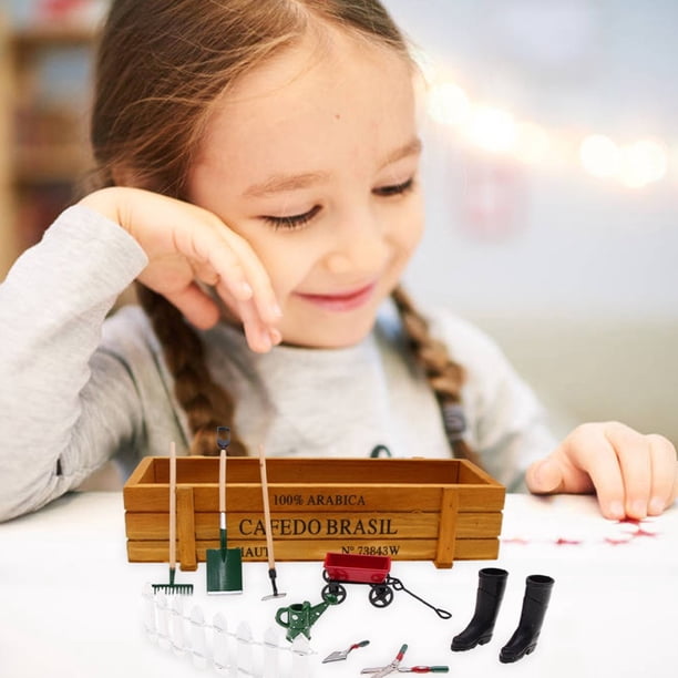 Mini Tronçonneuse Pour Maison De Poupée – Accessoire 1/12 Réaliste, Décoration Miniature