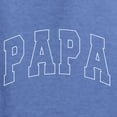 thumbnail image 6 of Wild Bobby PAPA Varsity Letters Unisex Hoodie Sweatshirt, 6 of 6