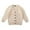 Beige, variant on Coerni Kids V-Neck Cardigan Toddlers Cable Knit Sweater Soft Cotton Outerwear Preppy Tween Girl Button Jacket Coat School Uniform
