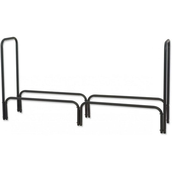 60" Log Rack Black, by Blue Rhino, (Uniflame 60" Black Log Rack)