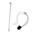 thumbnail image 4 of HILABEE LED Street Lamp for Model Railways in 1:87 Scale, Simulated Miniature Scene Accessory, Metal Lamppost for Layout Photography And White, 4 of 9
