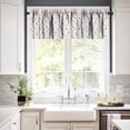 thumbnail image 4 of Vintage Arrows Window Valance Colorful Geometric Triangles Arrows Feathers Boho Style Curtain Valance for Kitchen Decor Rod Pocket 54"x18", 4 of 5