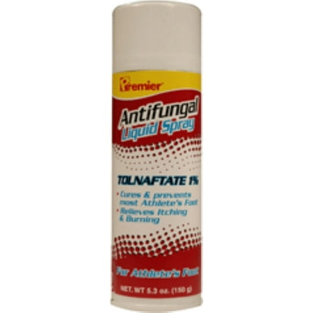 Premier Tolnaftate Antifungal Athlete's Foot Liquid Spray 5.3 oz (Pack of 2)