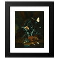 thumbnail image 2 of Johann Falch 20x24 Black Modern Framed Museum Art Print Titled - Forest Floor Still Life with Snails, a Lizard, a Grasshopper, Moths and a Snake, 2 of 5