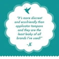thumbnail image 5 of o.b. ProComfort Applicator Free Digital Tampons Regular Absorbency, 18ct, 5 of 7