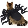 thumbnail image 1 of Disfraz de Halloween para mascotas, disfraz de araña para perro o gato, disfraz de araña para fiesta, disfraz para perro mediano., 1 of 5