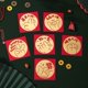 thumbnail image 1 of Xiao Hua 12 sobres rojos, sobres para dinero en efectivo, sobres rojos estilo Año Nuevo N, 1 of 5