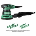 thumbnail image 7 of Metabo HPT 5-Inch Random Orbit Sander | Variable Speed | Powerful 230W 2.8 Amp Motor | Soft Elastomer Grip | Includes 2 Pieces of Sanding Paper, Dust Bag, Vacuum Adapter | 5-Year Warranty | SV13YST, 7 of 7