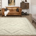 thumbnail image 3 of Mohawk Home Vado Geometric Woven Indoor Area Rug, Cream, 5' x 8', 3 of 7