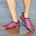 thumbnail image 3 of Hombres Mujeres Zapatos de agua Deportes Secado rápido Descalzo para nadar, 3 of 8