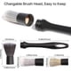 thumbnail image 3 of Car Wash Brush Kit Extended Removable Brushes Car Cleaning Tools Dashboard Rim Brush Head Auto Deta Banmo, 3 of 5