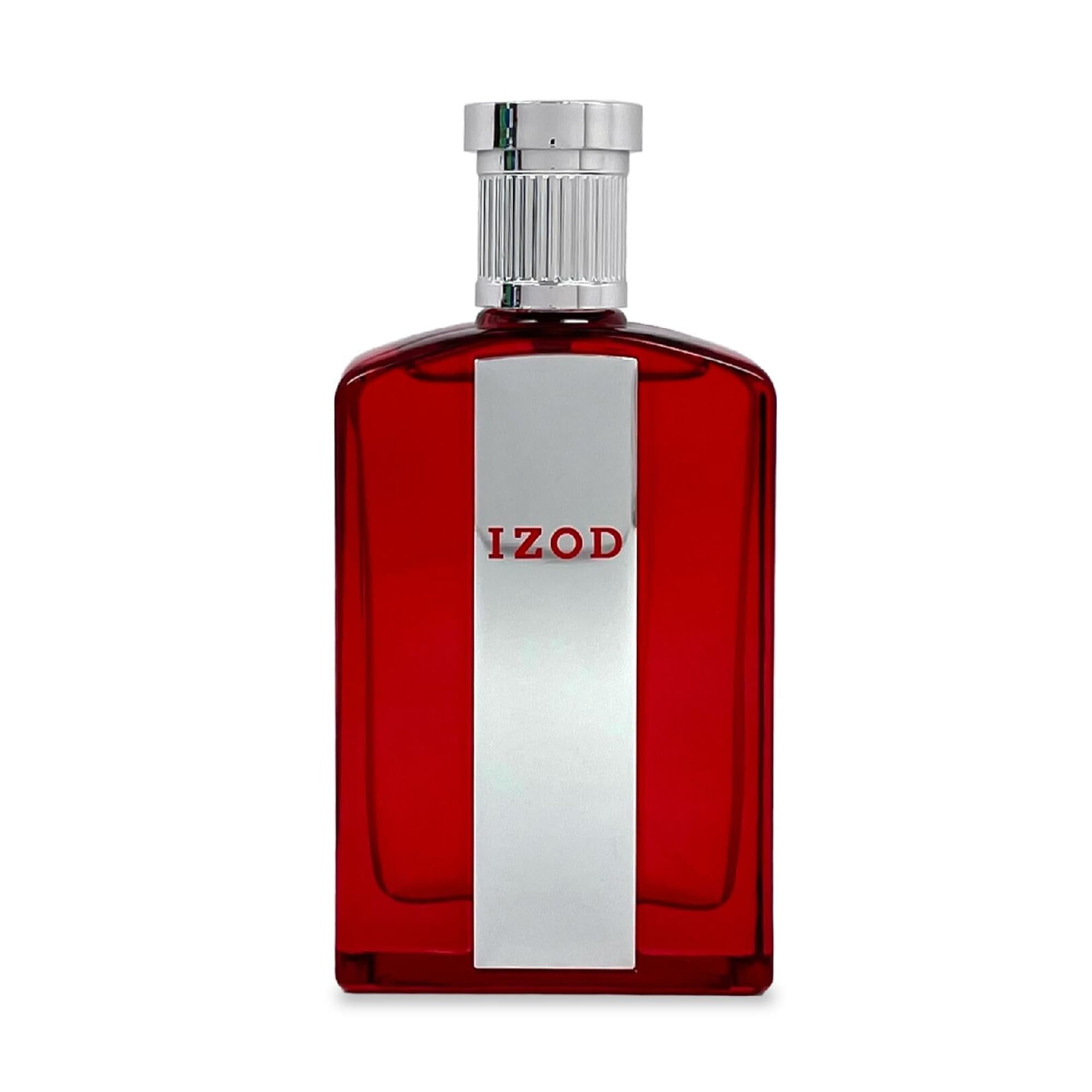 Izod Legacy Red Eau de Toilette for Men – 3.4 fl oz – Spicy Fruity & Warm Vanilla Fragrance – Apple, Cinnamon & Amber Wood Cologne