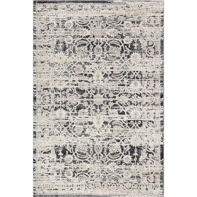 Mainstays Sarah Beige Area Rug, 5’ x 7’