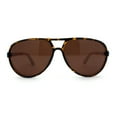 thumbnail image 2 of Mens Bamboo Arm Plastic Racer Sunglasses Tortoise Brown, 2 of 4