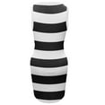 thumbnail image 4 of IROINNID Women's Sleeveless Stripes Sheath Dress Summer Sexy Casual Slimming Stripe Tank Dress Round Neckline Short Dress, 4 of 5