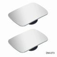 thumbnail image 1 of 2pcs Car Mirror Wide Angle Car Blind Spot Mirrors 360掳 Adjustable Auxiliary Rearview Mirrors HD Frameless Small Round Mirror A-2PCS, 1 of 6
