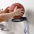 thumbnail image 3 of Soporte de Pared para Exhibición de Balones de Fútbol, Soporte de Pared para Almacenamiento Abierto, Estante para Colgar Bolas (Negro), 3 of 4