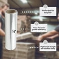 thumbnail image 2 of SSBM Polyolefin Anti-Fog Shrink Film 14" x 5830' 45 Gauge 2 Rolls Clear Crosslinked Center Folded for Food Packaging, 2 of 6