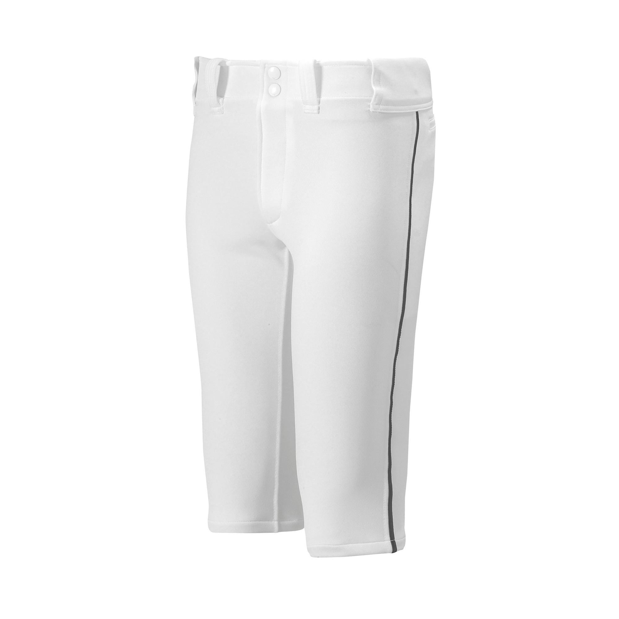 mizuno youth select piped short pant