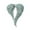 c, variant on Christmas Memorial Angel Wing Ornament - Metal, 4.6x6.8cm, 2pcs, for Tree/Window/Door, Honor Loved Ones, Holiday Gift