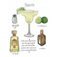 thumbnail image 2 of McCavitt, Naomi 19x24 Black Ornate Wood Framed with Double Matting Museum Art Print Titled - Classic Cocktail - Margarita, 2 of 4