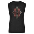 thumbnail image 4 of DailyTrove Women's Geometric Print Sleeveless Tank Top - Polyester Casual Summer & Festival Wear, Stylish for Outings, 4 of 4