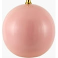 thumbnail image 3 of Livabliss Table Lamps, 20" Stellar Traditional Bedside Nightstand Table Lamp for Bedroom Living Room Office, Pink Body with White Shade (20"H x 19"W x 19"D), 3 of 6