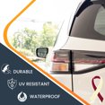 thumbnail image 4 of Magnet Me Up Support Head and Neck Cancer Awareness Burgundy and Ivory Ribbon Magnet Decal, 3.5x7 In, Vinyl Automotive Magnet, 4 of 7