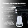 thumbnail image 3 of Naked Sun Onyx Spray Tanning Machine with Professional Tanning Gun with Light Kit and Honey Glow Tanning Solution and Brown Tent Bundle (5 Items), 3 of 10
