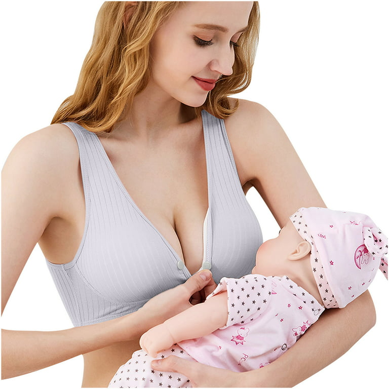 Women's Maternity Pregnant Wirefree Bra Breastfeeding Underwear Maternity  Pajama Set (Beige, XXL) : : Clothing, Shoes & Accessories