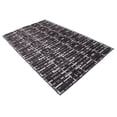 thumbnail image 2 of Faux Cowhide Contemporary Area Rug 4x6 Patchwork The Missing Link Polyester Rug With Cotton-Canvas Backing, 2 of 5