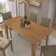 thumbnail image 3 of Juego Comedor Kappesberg 1.6m con 6 Sillas Luna Canela/Beige, 3 of 11