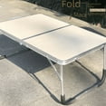 thumbnail image 2 of Escritorio de cama plegable simple mesa pequeña portátil dormitorio escritorio para computadora portátil simple, 2 of 5