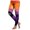 Purple, variant on mgoYE Halloween Sweat Pants Women High Waisted Stretchy Soft Holiday Patterned Tights Workout Yoga Pants Women Legging Size M