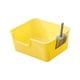 thumbnail image 1 of Caja de arena para gatos, arenero para gatos, orinal para mascotas, antisalpicaduras, fácil de limpiar, parte superior abierta Amarillo, 1 of 7