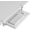 White, variant on KMT01 Under Desk Keyboard Tray, Pull-Out Keyboard & Mouse Platform with C-Clamp, 25.6 x 11.8 in Space-Saving Ergonomic Slide-Out Drawer