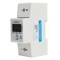 thumbnail image 2 of Single Phase Energy Meter LCD Display DIN Rail 2P Total Electricity Meter DC220V 5‑80A, 2 of 14
