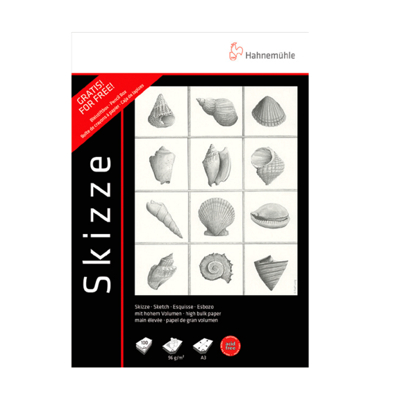 Block Skizze Papel de Gran Volumen 96gr/m2
