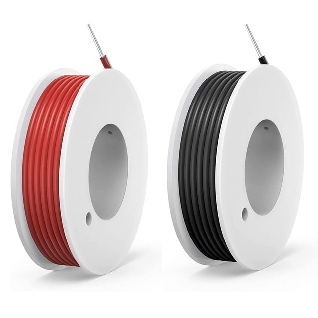 Cable Wire Haerkn 22 AWG 0,35 mm² de cobre estañado, 8 m, 2 colores