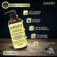 thumbnail image 2 of PURA D'OR Biotin Original Gold Label Anti-Thinning Shampoo & Conditioner Set (473ml x 2) Clinically Tested Effective Solution w/Herbal DHT Ingredients, All Hair Types, Men & Women, 2 of 8