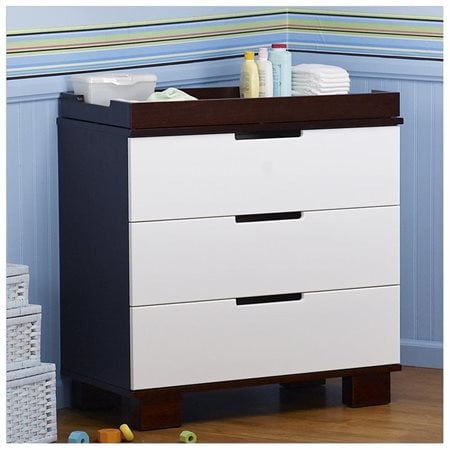 Davinci Modo 3 Drawer Dresser Changer Combo Expresso White