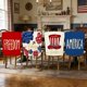thumbnail image 4 of YiJuHui Independence Day Chair Covers Set of 4, Patriotic Chair Back Covers for Kitchen Dining Room Decor, July 4th Memorial Day Party Decorations, Washable Chair Covers for Home Holiday Celebration, 4 of 6