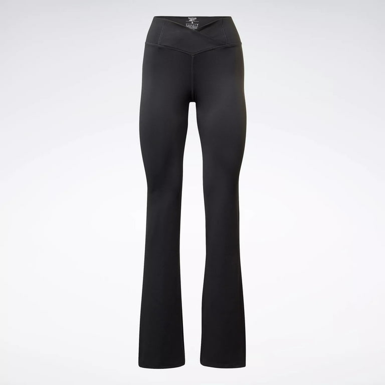 Reebok Women's Workout Ready Athletic Bootcut Pants Black/Black :  : Fashion