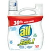all Small & Mighty Super Concentrated Liquid Laundry Detergent, Free Clear for Sensitive Skin, 96 Fluid Ounces, 128 Loads