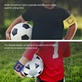 thumbnail image 5 of SWETRACE 4Pcs Football Team Leader Armband Anti Drop Design Nylon Sports Supplies in Assorted Colors, 5 of 5