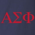 thumbnail image 3 of CafePress - Alpha Sigma Phi Greek Letters Cardinal Long Sleeve T Shirt - Long Sleeve Dark T-Shirt, 3 of 4