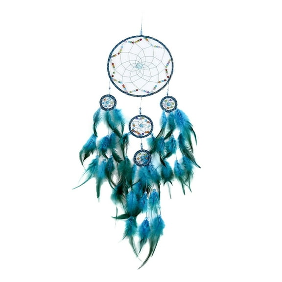 Pompotops Colors Feather Dream Catchers for Bedroom Wall Decoration for Kids