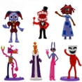 thumbnail image 5 of Figuras de acción y juguetes de personajes de dibujos animados Treingi 2024, paquete de 6, modelo de PVC, el increíble circo digital, regalo de cumpleaños para niños, 5 of 5