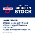 Swanson 100 Natural Unsalted Chicken Stock, 32 oz Carton