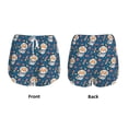 thumbnail image 3 of Pofeuu Astronaut Corgi Dog Print Women's Athletic Shorts Running Workout Shorts Tummy Control Quick Dry Gym Shorts with Pockets Double layer sports shorts-Small, 3 of 7